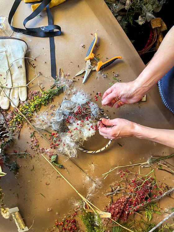 Foraged Wreath Making - Fri PM